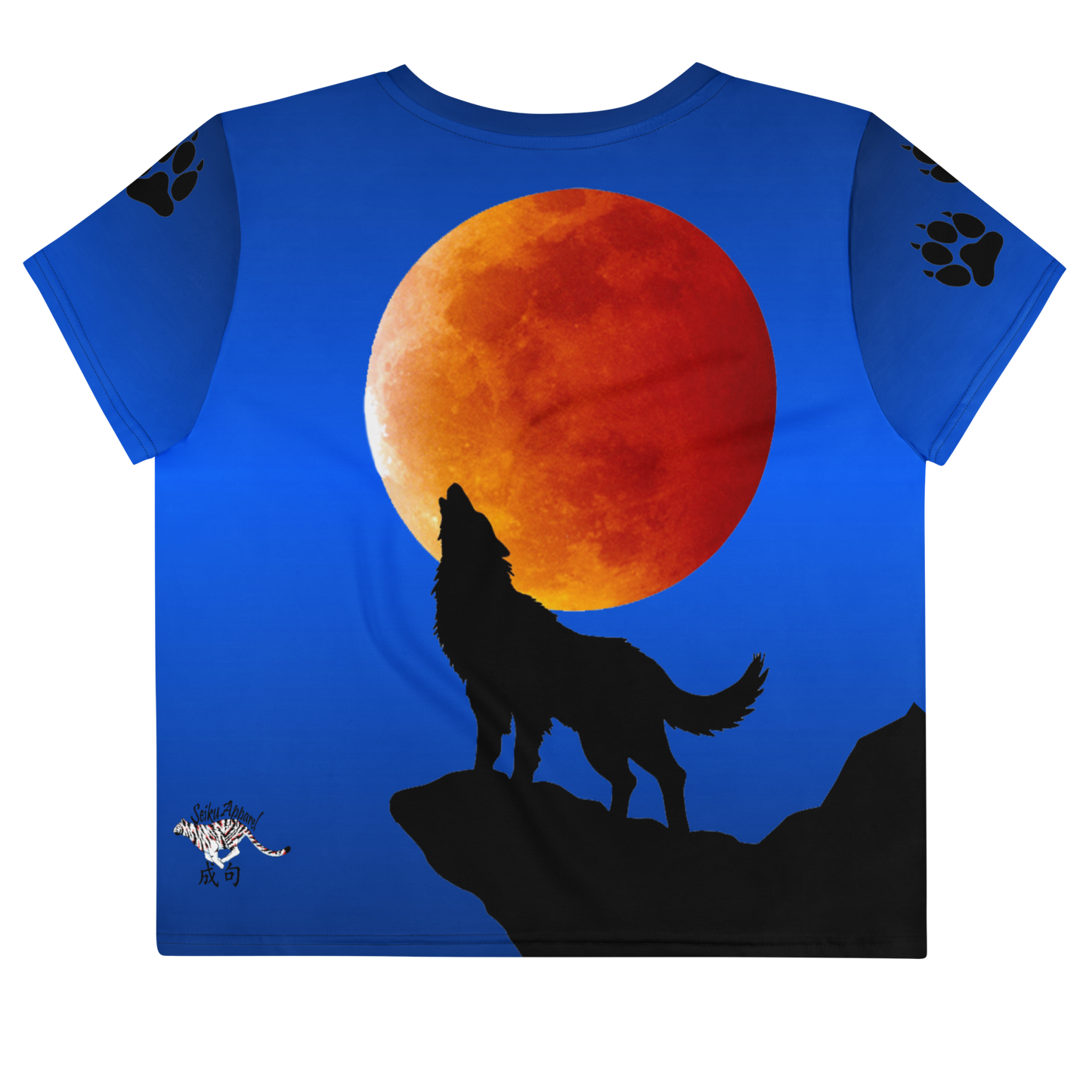 Howling Wolf Crop Tee