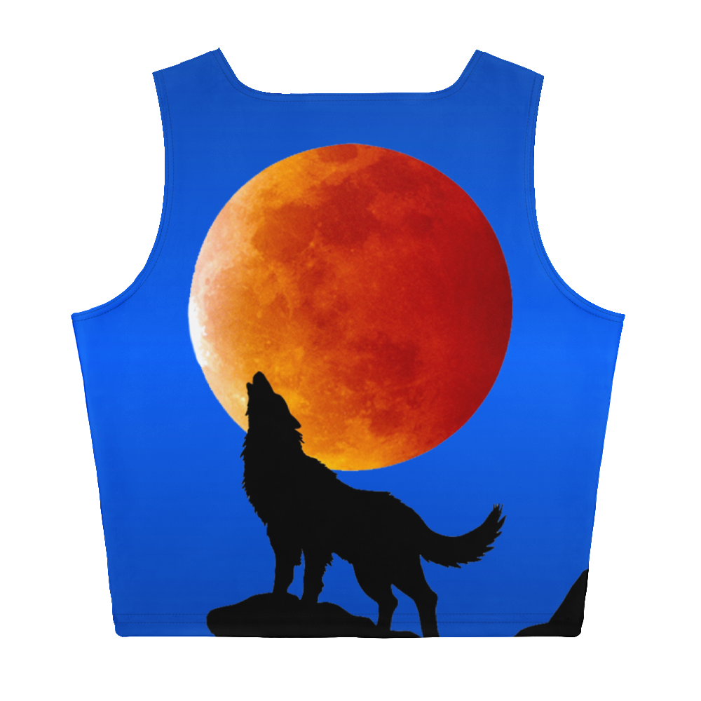 Howling Wolf Crop Top