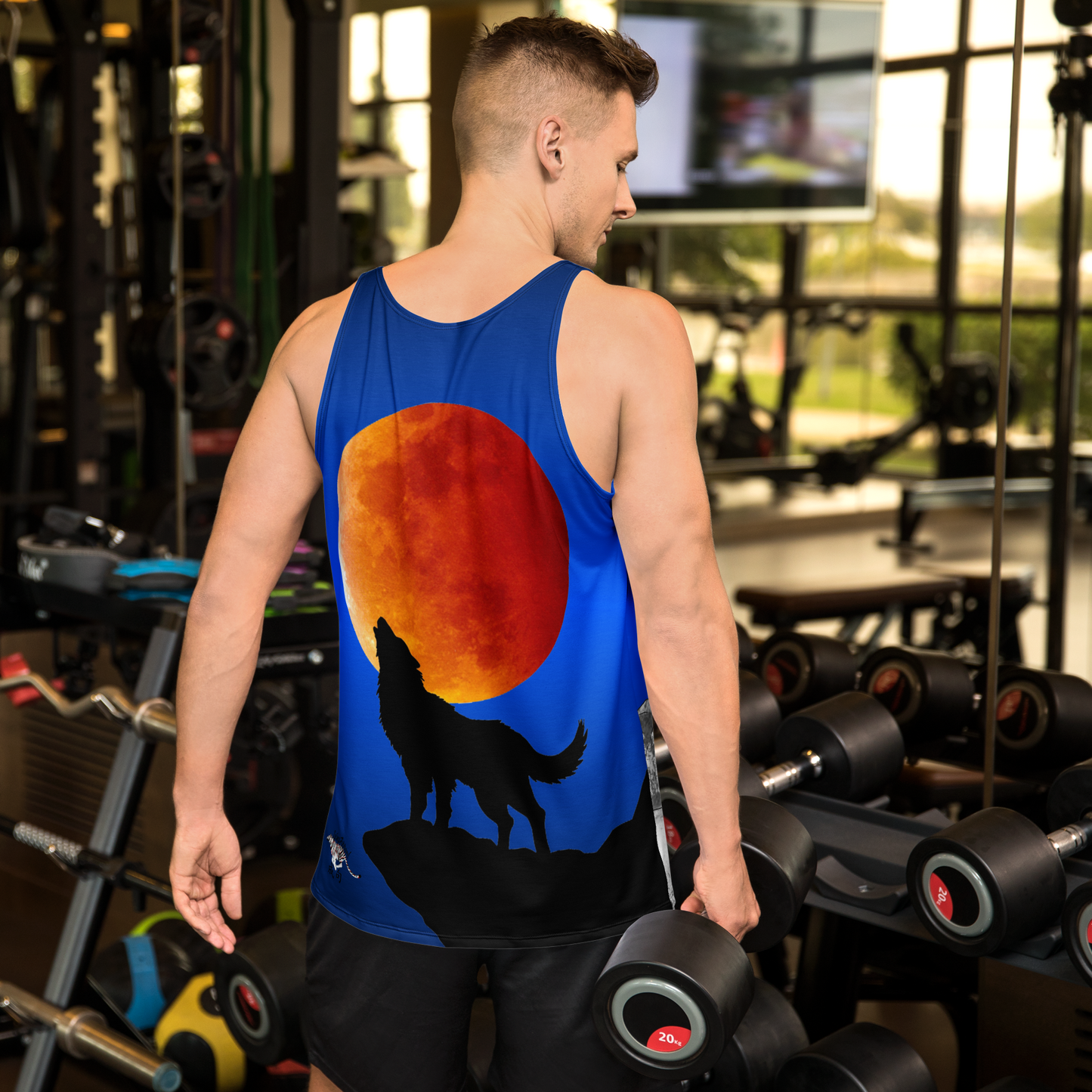 Howling Wolf Men's Tank Top