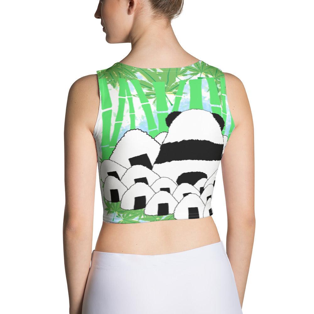 Panda Rice Ball Crop Top - Rocky Mountain Dragons LLC