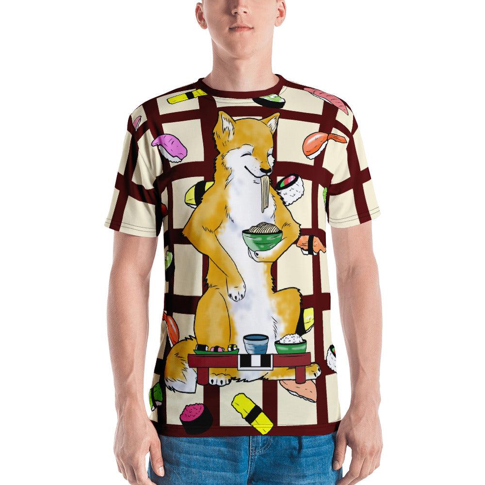 Sushi Dogs Men's Crew Neck T-Shirt - Rocky Mountain Dragons LLC