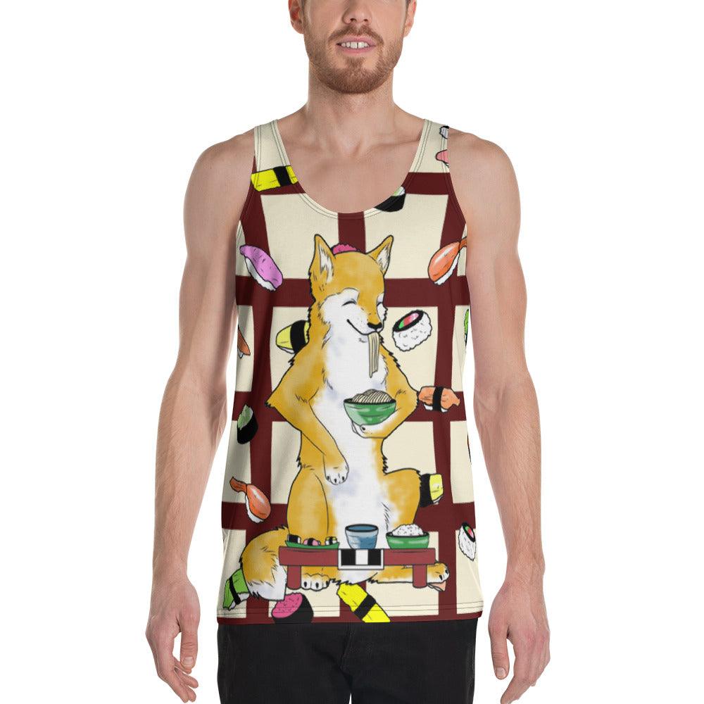 Sushi Dogs Men's Tank Top - Rocky Mountain Dragons LLC