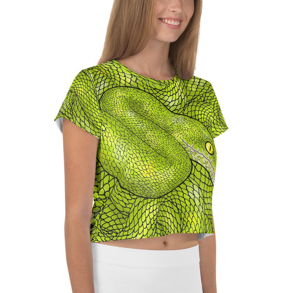 Snake's Lair Crop Tee - Rocky Mountain Dragons LLC