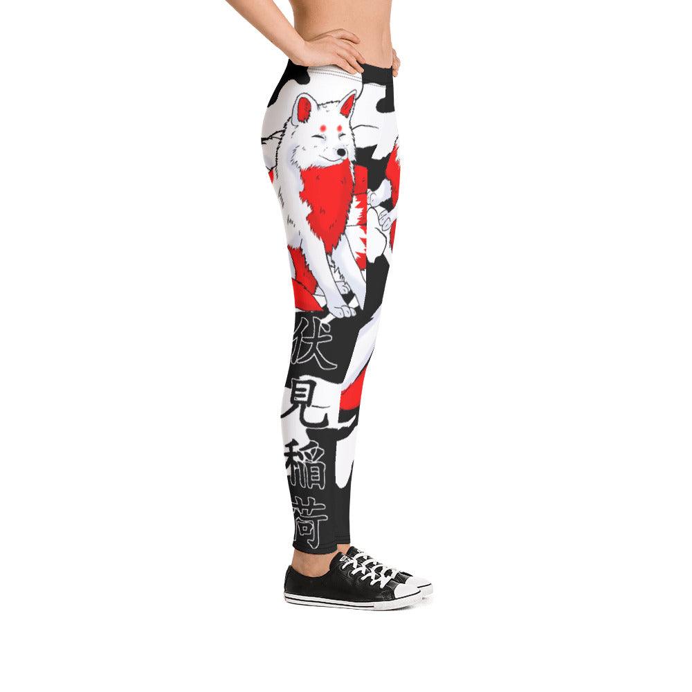 Inari Temple Guardian Leggings - Rocky Mountain Dragons LLC