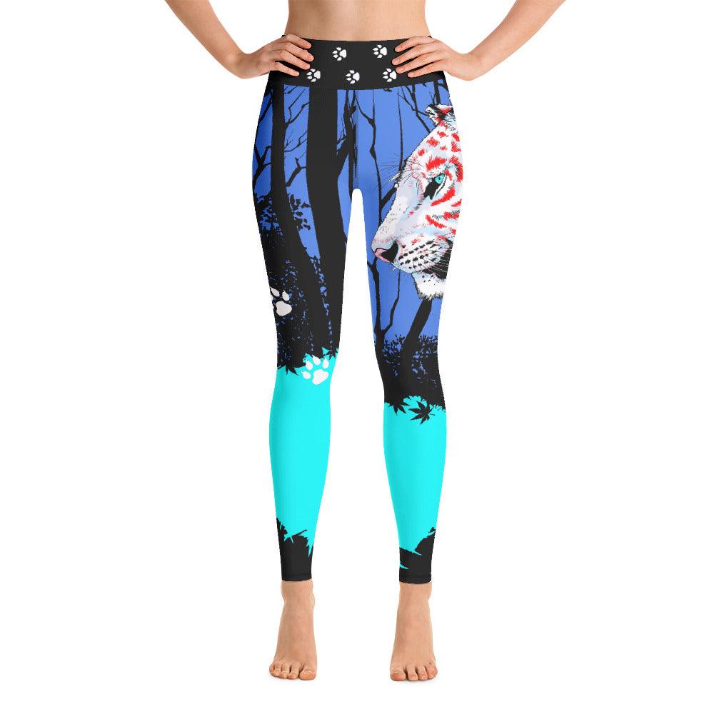 Elegant Tiger Yoga Leggings