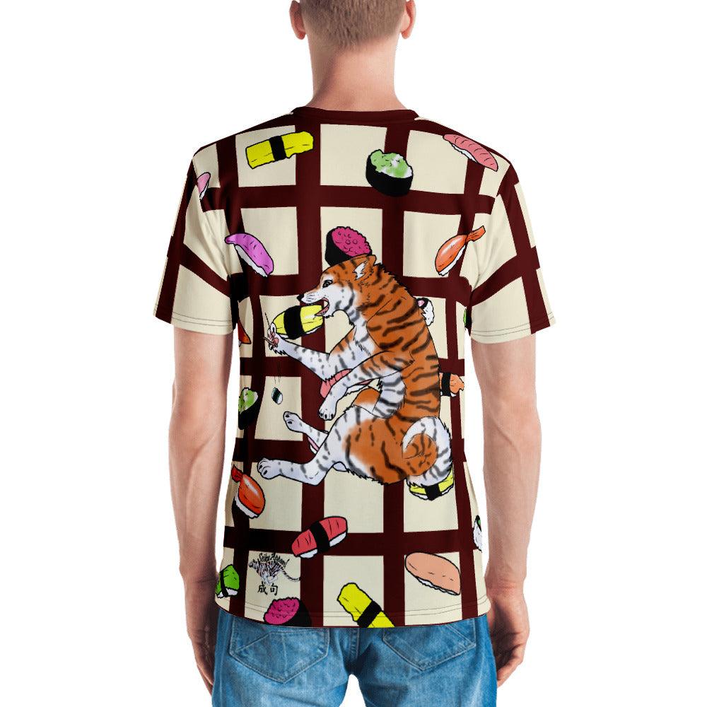 Sushi Dogs Men's Crew Neck T-Shirt - Rocky Mountain Dragons LLC
