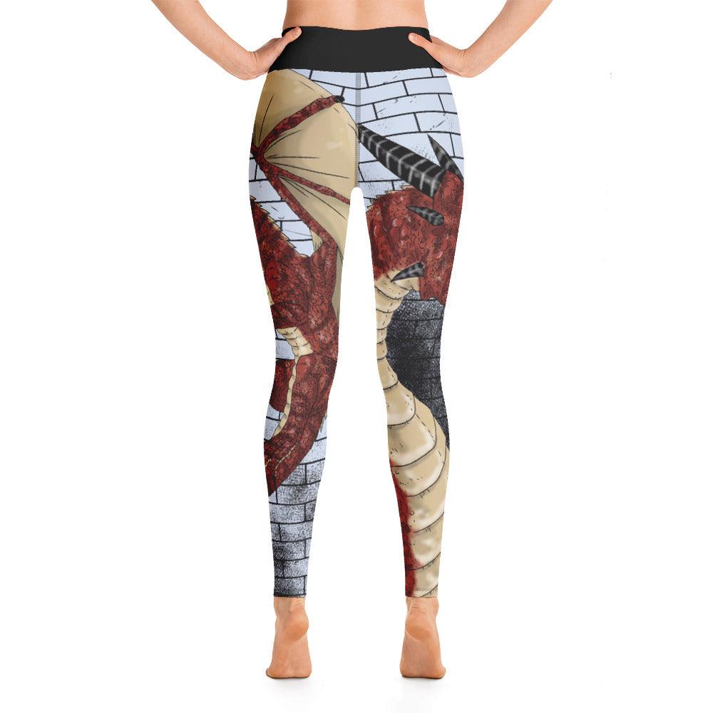 Dragon Siege Yoga Leggings - Rocky Mountain Dragons LLC