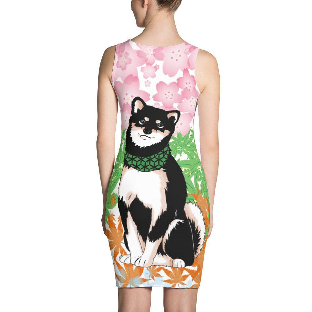 Seasons of Shiba Dress - Rocky Mountain Dragons LLC