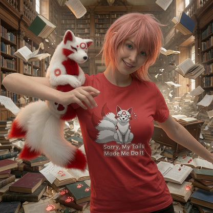 Sorry My Tails Made Me Do It - T-Shirt