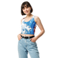 Dragon of the Waves Crop Top