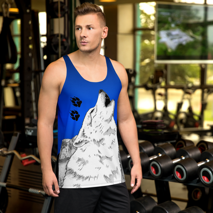 Howling Wolf Men's Tank Top