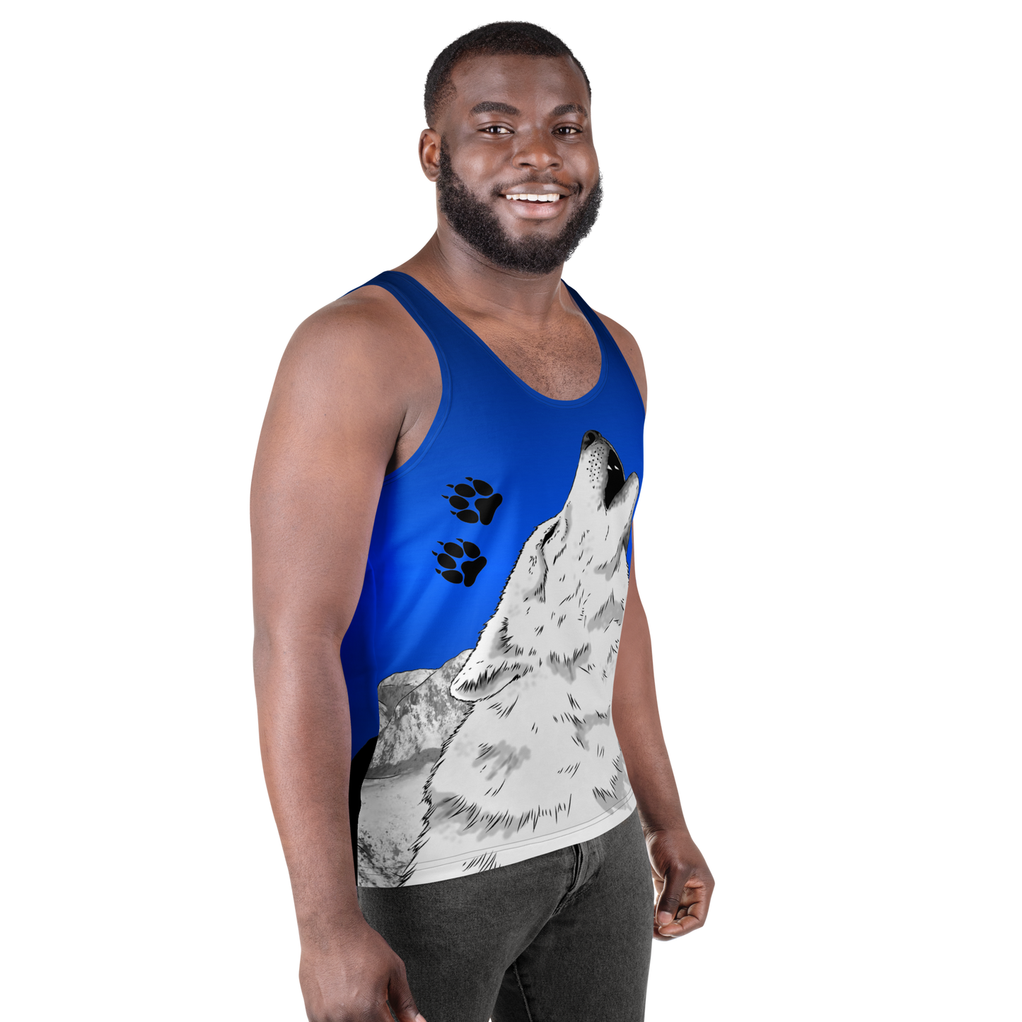 Howling Wolf Men's Tank Top