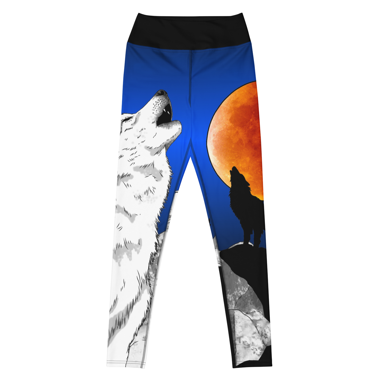 Howling Wolf Yoga Leggings