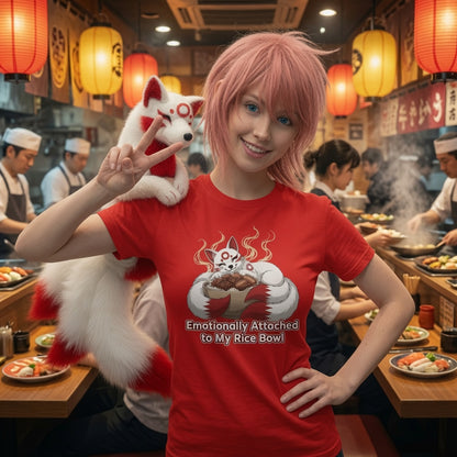 Emotional Attached to My Rice Bowl - T-Shirt