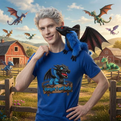 Danger I Will Bite - T-Shirt