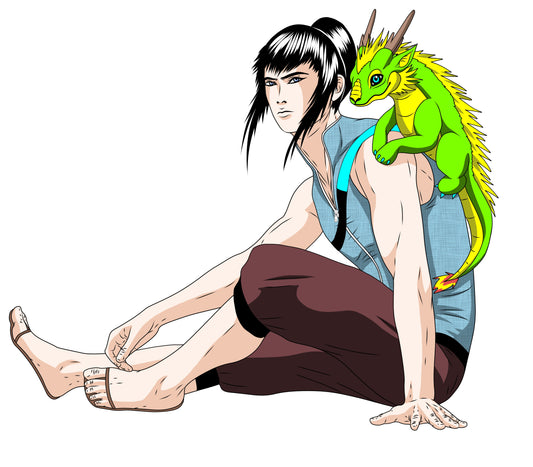 Dragon Shoulder Plush - Asian