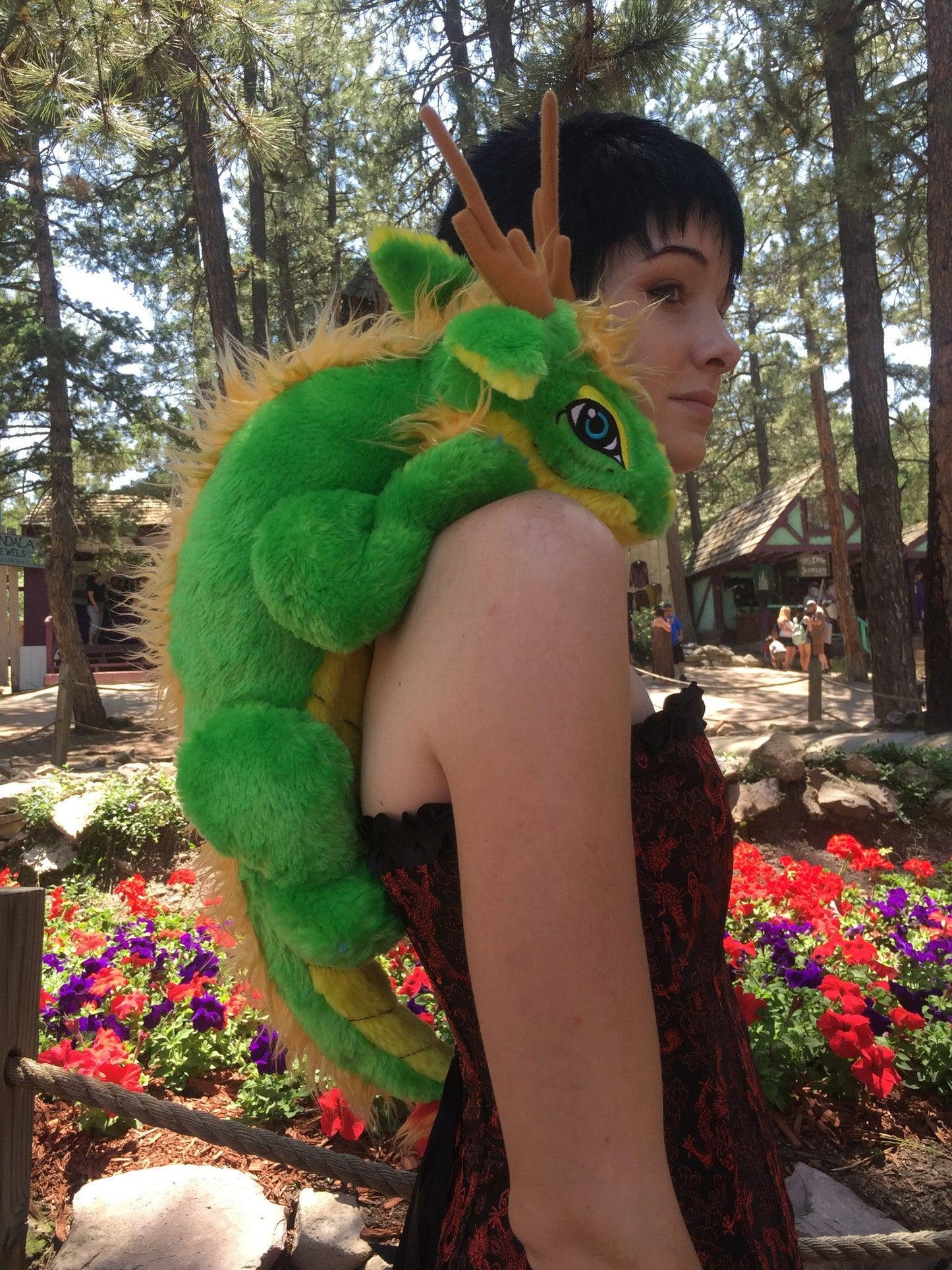 Dragon Shoulder Plush - Asian - Rocky Mountain Dragons LLC