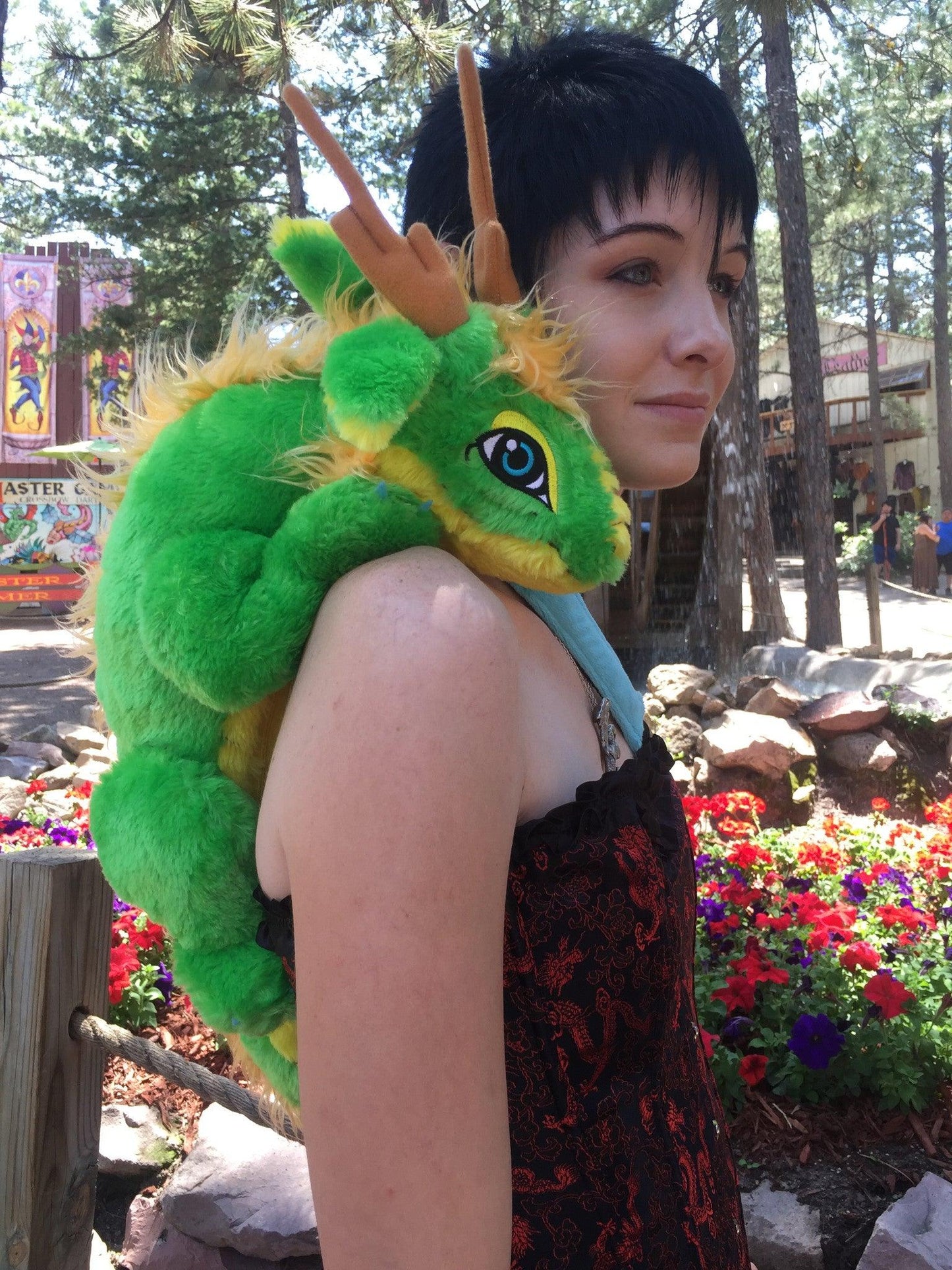 Dragon Shoulder Plush - Asian - Rocky Mountain Dragons LLC