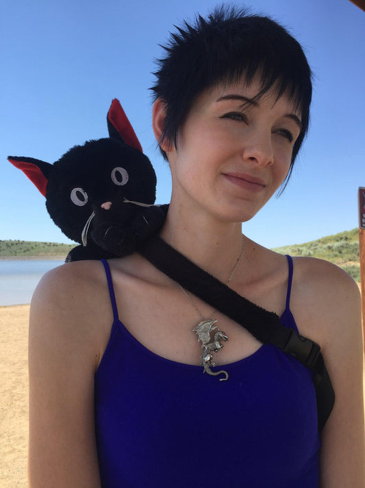 Lucky Cat Shoulder Pack - Rocky Mountain Dragons LLC