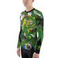 Forest Green Imperial Dragon Men's Long Sleeve Rash Guard - Rocky Mountain Dragons LLC