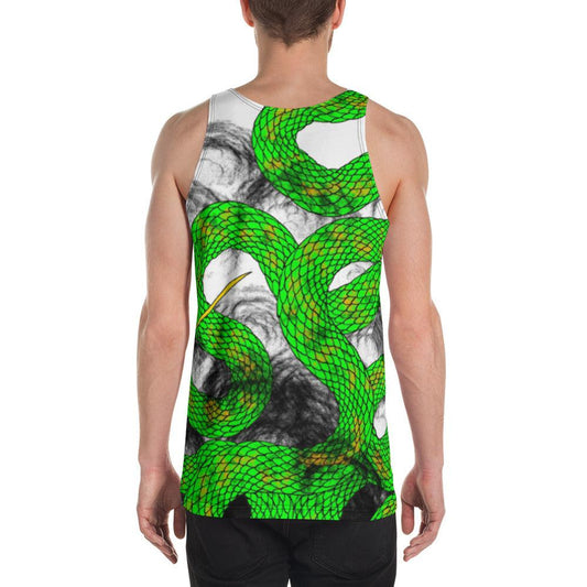 Lime Green Imperial Dragon Men's Tank Top - Rocky Mountain Dragons LLC