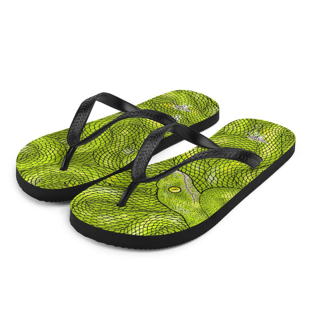 Serpents Lair Flip-Flops - Rocky Mountain Dragons LLC