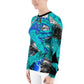 Teal Imperial Dragon Women's Long Sleeve Rash Guard - Rocky Mountain Dragons LLC