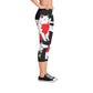 Inari Temple Guardian Capri Leggings - Rocky Mountain Dragons LLC