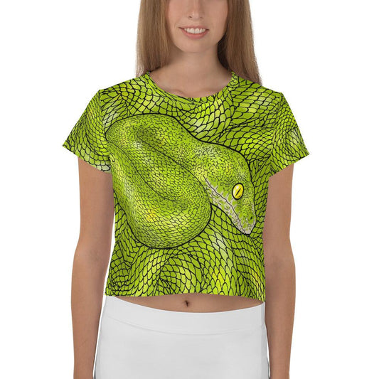 Snake's Lair Crop Tee - Rocky Mountain Dragons LLC