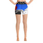 Howling Wolf Yoga Shorts - Rocky Mountain Dragons LLC