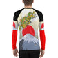 Catching the Sun Dragon Men's Long Sleeve Rash Guard - Rocky Mountain Dragons LLC