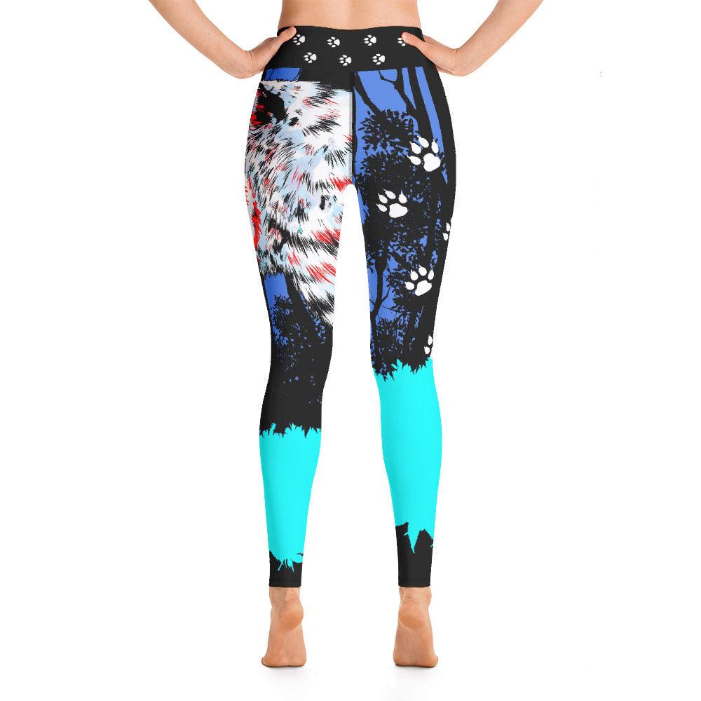 Elegant Tiger Yoga Leggings - Rocky Mountain Dragons LLC
