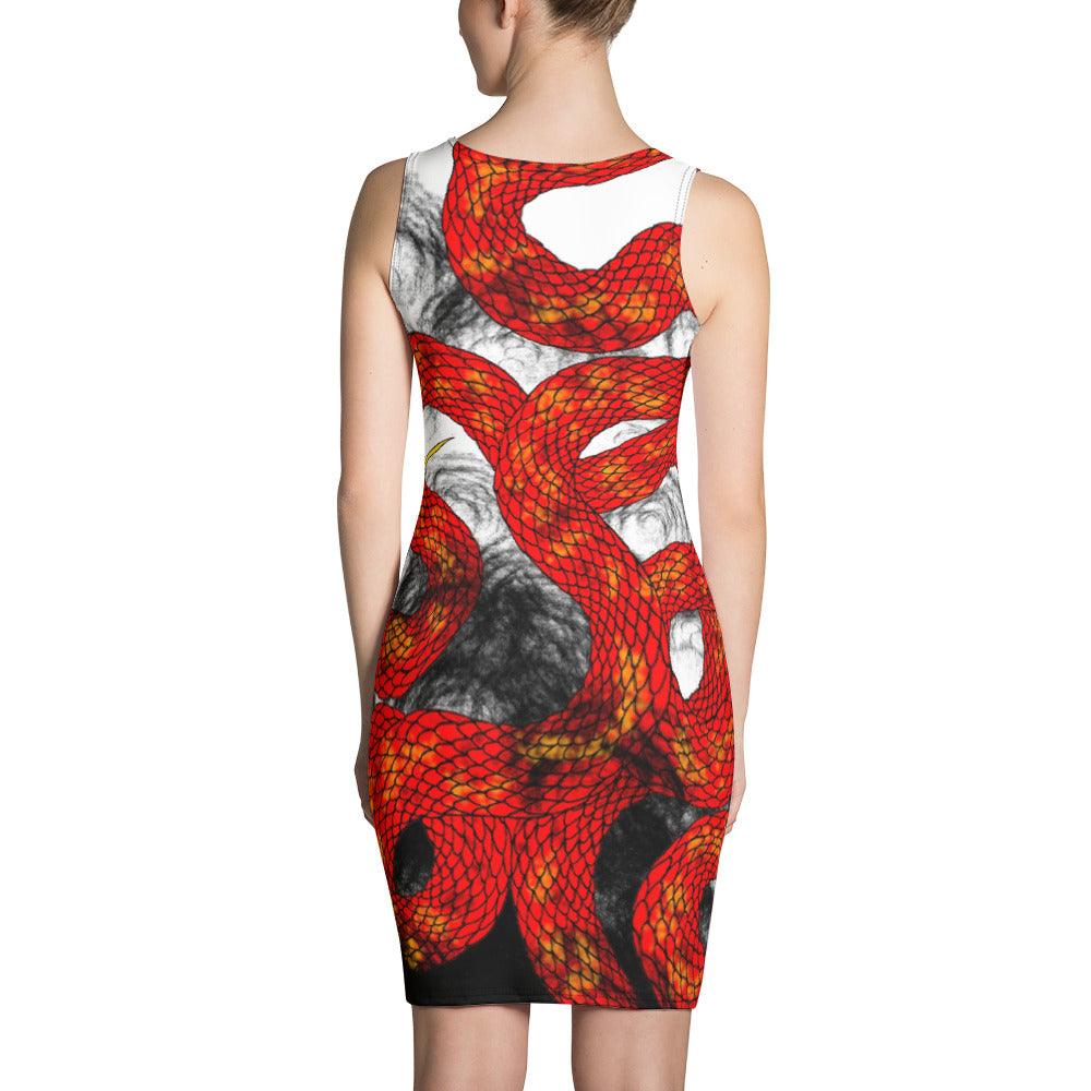 Red Imperial Dragon Dress - Rocky Mountain Dragons LLC