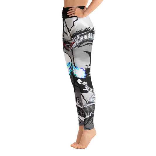 Dueling Dragons Yoga Leggings - Rocky Mountain Dragons LLC