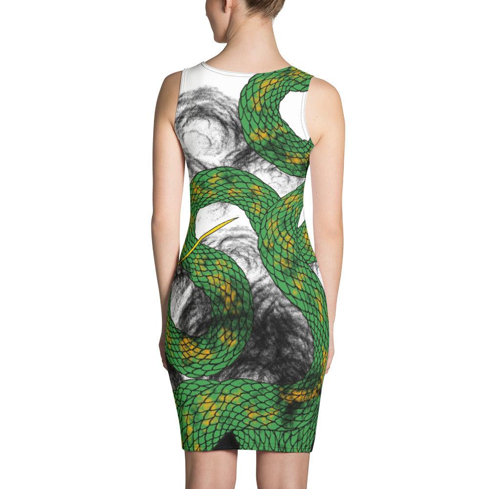 Forest Green Imperial Dragon Dress - Rocky Mountain Dragons LLC