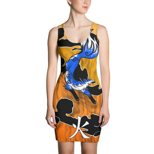 Fire Fox Dress - Rocky Mountain Dragons LLC