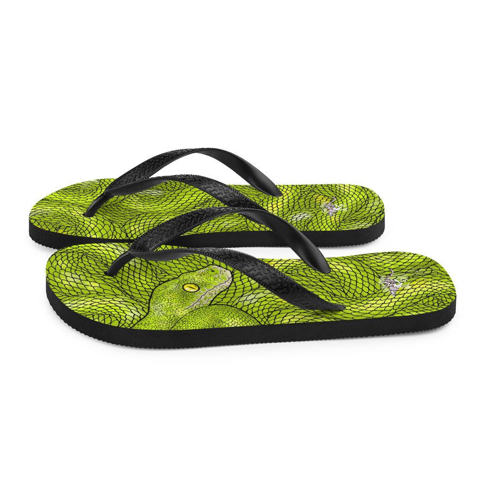 Serpents Lair Flip-Flops - Rocky Mountain Dragons LLC