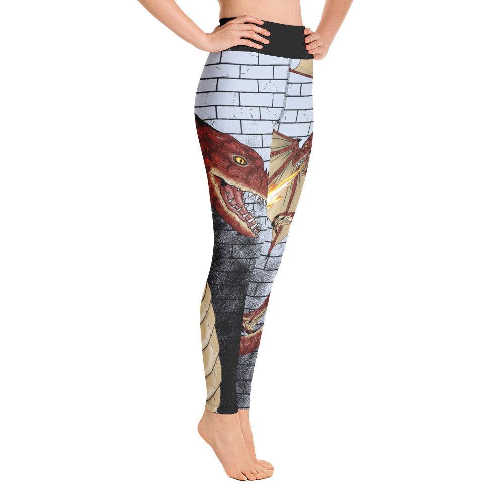 Dragon Siege Yoga Leggings - Rocky Mountain Dragons LLC