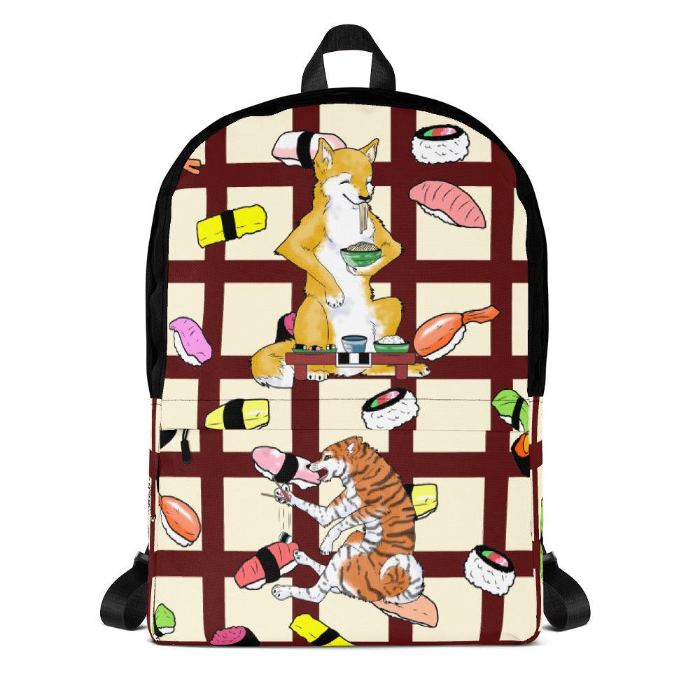 Sushi Dogs Backpack - Rocky Mountain Dragons LLC