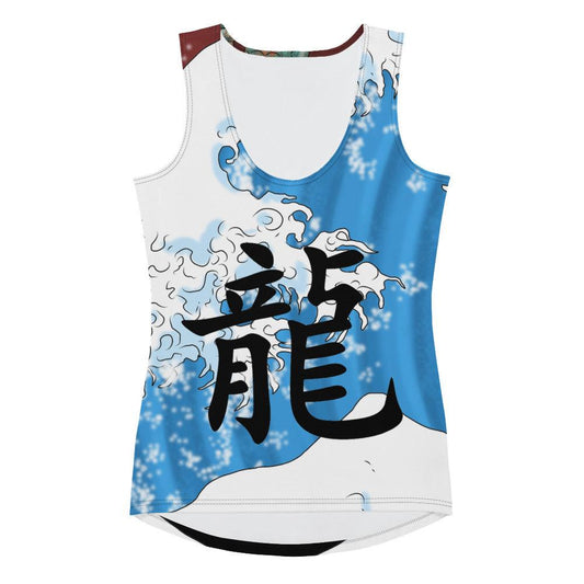 Dragon of the Wave Women's Tank Top - Rocky Mountain Dragons LLC