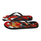 Red Imperial Dragon Flip-Flops - Rocky Mountain Dragons LLC