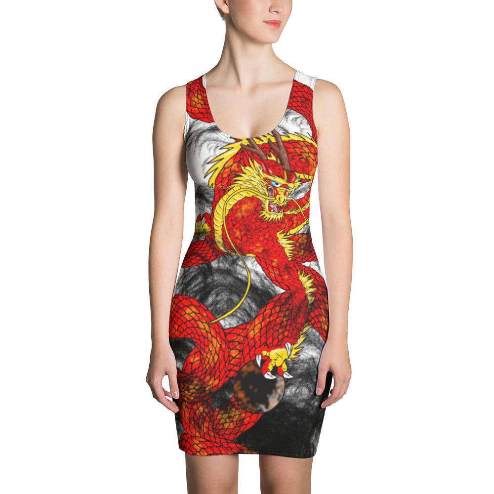 Red Imperial Dragon Dress - Rocky Mountain Dragons LLC