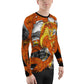 Orange Imperial Dragon Men's Rash Guard - Rocky Mountain Dragons LLC