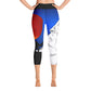 Howling Wolf Yoga Capri Leggings - Rocky Mountain Dragons LLC