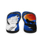 Howling Wolf Flip-Flops - Rocky Mountain Dragons LLC