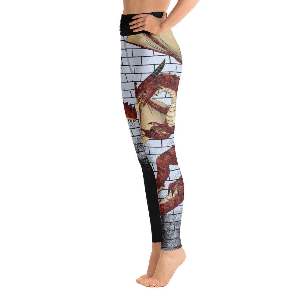 Dragon Siege Yoga Leggings - Rocky Mountain Dragons LLC