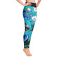 Teal Imperial Dragon Yoga Leggings - Rocky Mountain Dragons LLC