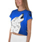 Howling Wolf Crop Tee - Rocky Mountain Dragons LLC