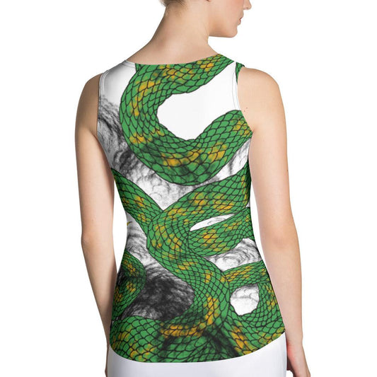 Forest Green Imperial Dragon Women's Tank Top - Rocky Mountain Dragons LLC