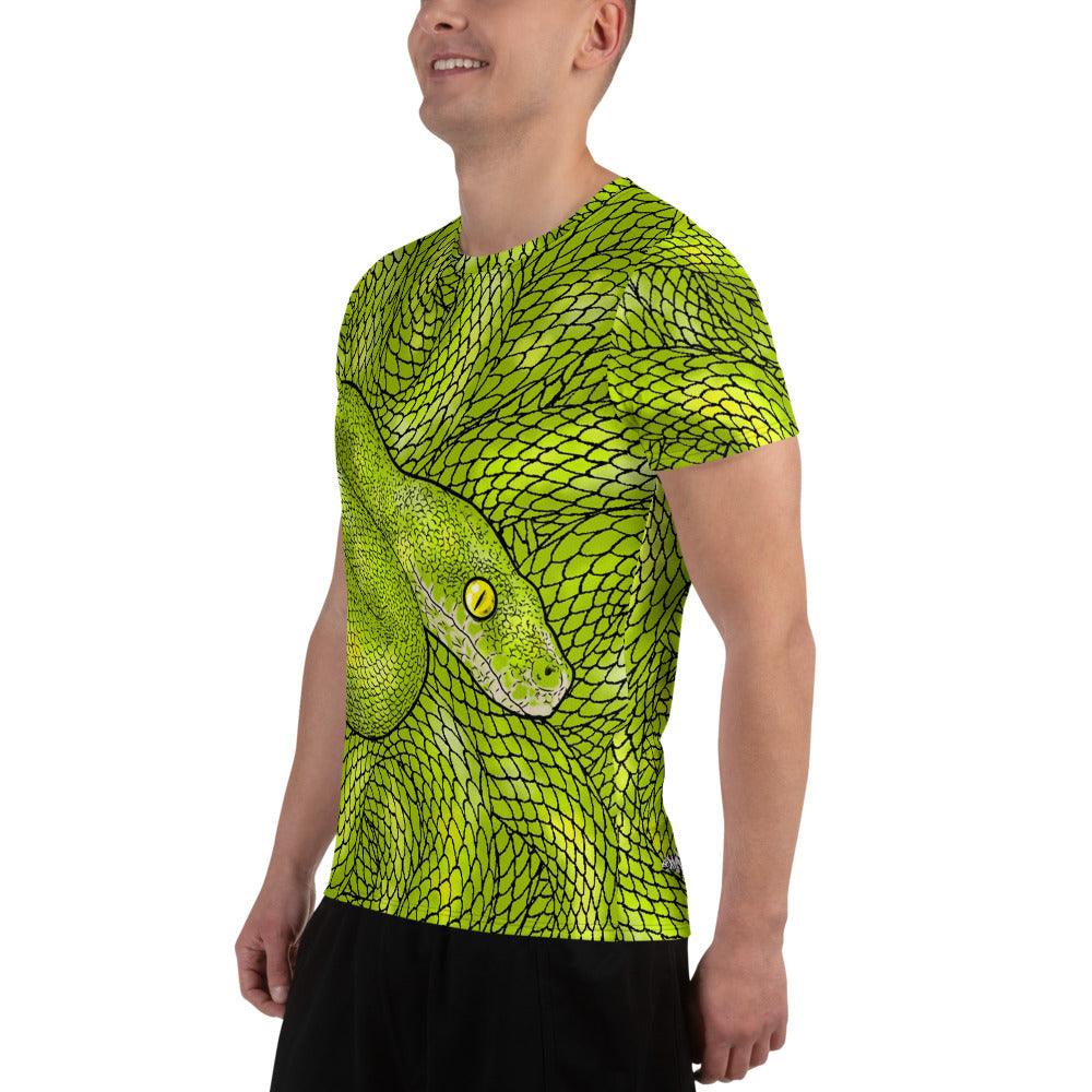 Snake's Lair Men's Athletic T-shirt - Rocky Mountain Dragons LLC